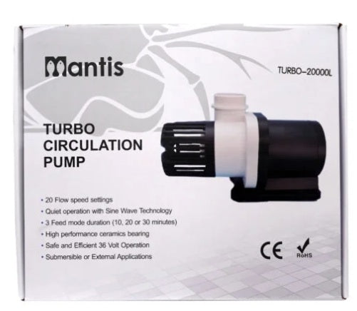Mantis Turbo 20000 DC Return Pump (20,000 L/h) 5283 GPH